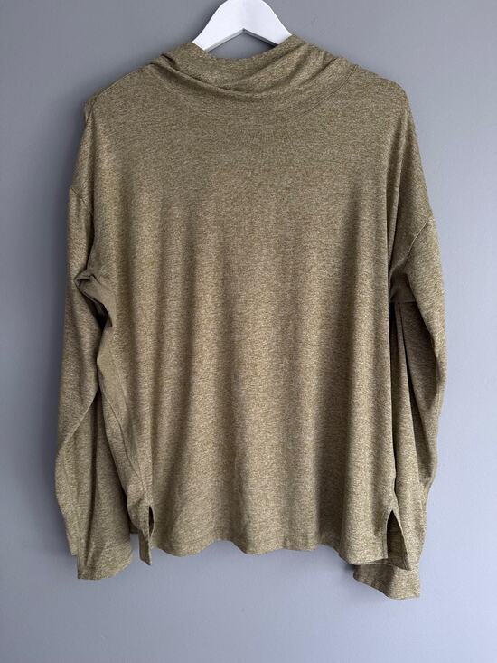 Athleta Tops - Athleta Uptempo II Hoodie Sweatshirt Women XL Olive Green Athleisure Gorpcore
